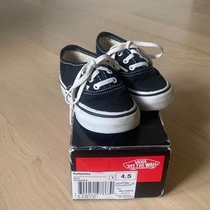 Baby VANS size 4.5